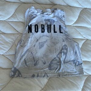 Nobull Women’s Muscle Tank Small Butterfly Floral Print